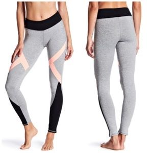 DSGN Yoga Colorblock Leggings • Light Gray • SZ XL